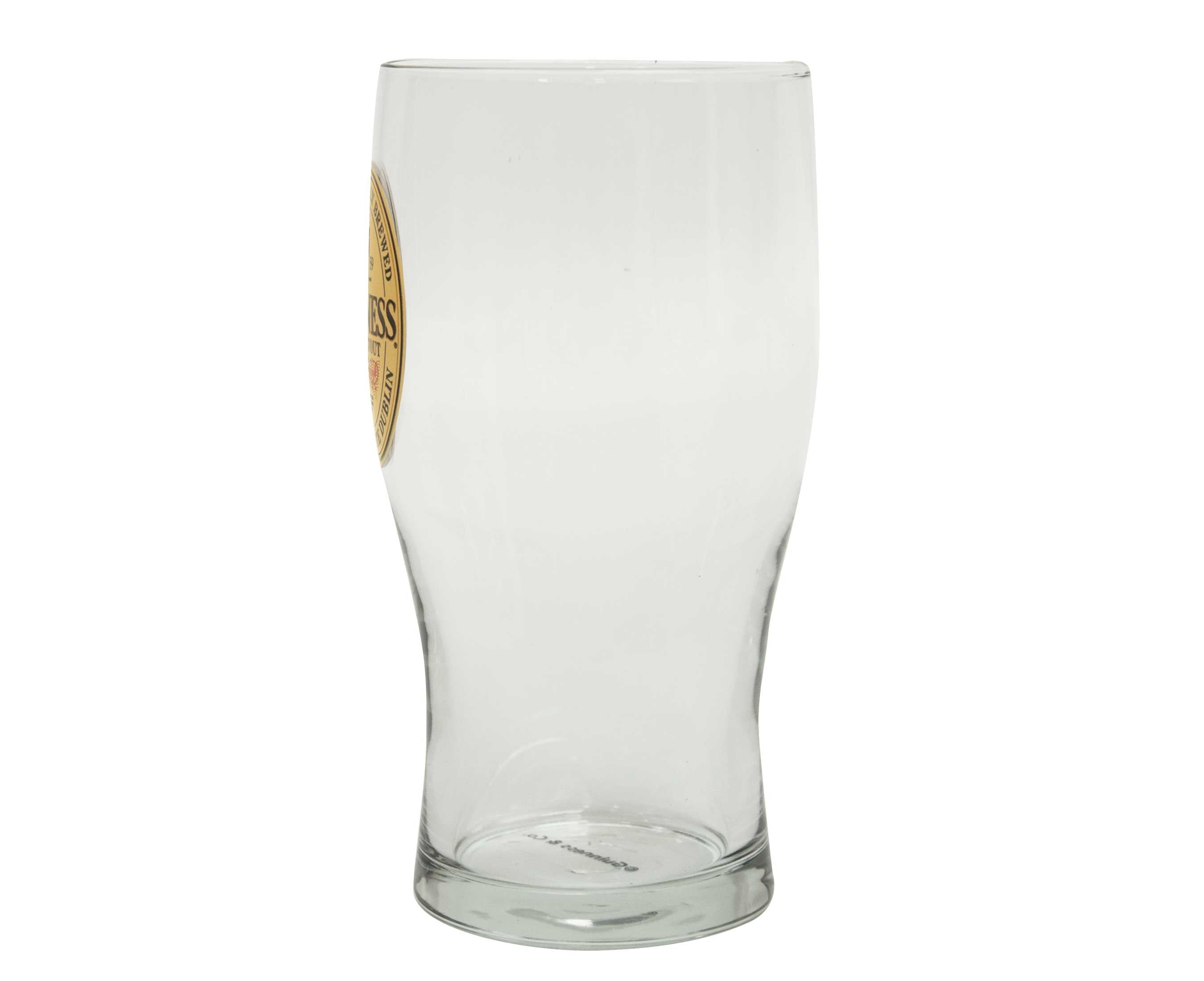 Oval Label 20oz Pint Glass