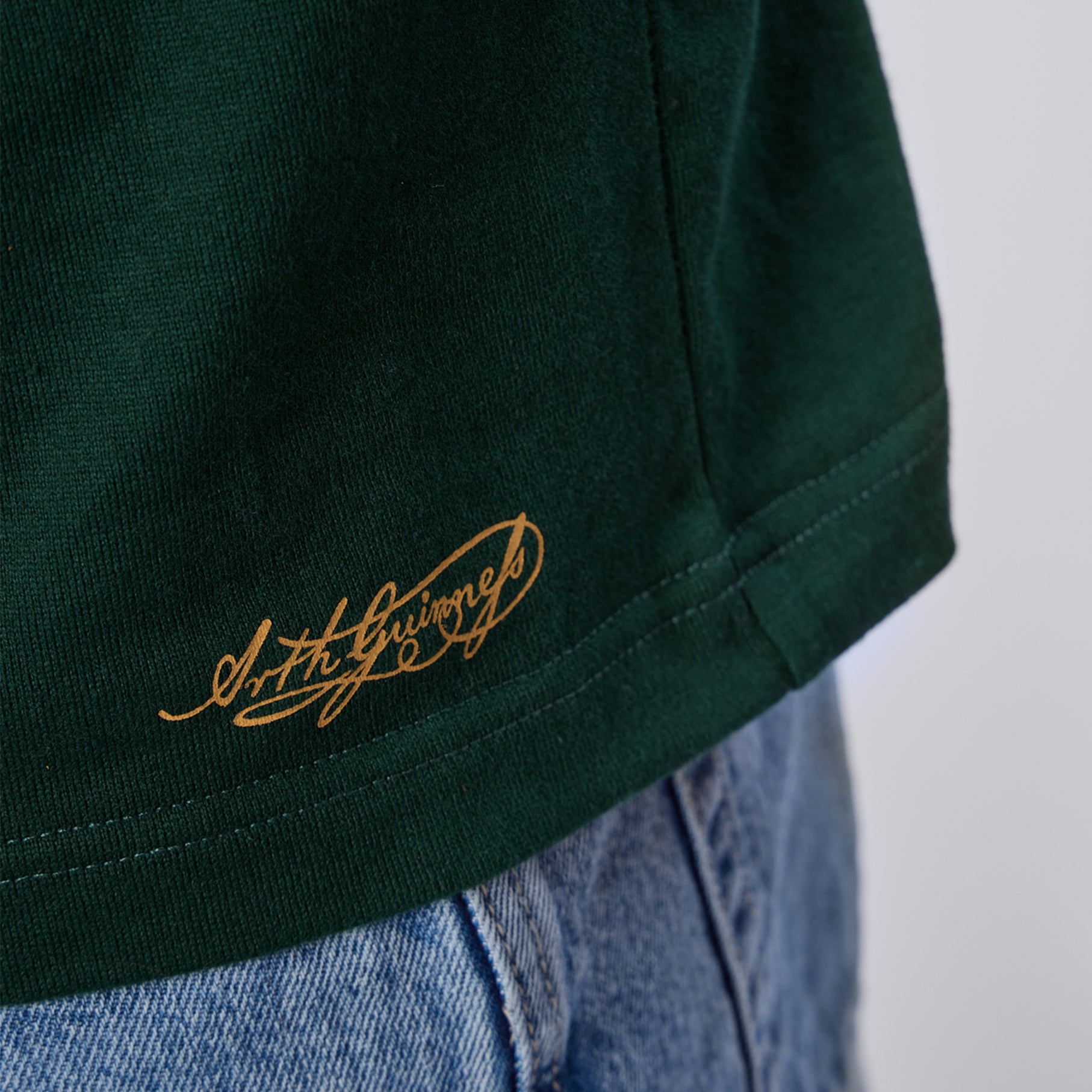 Guinness Green Traditional Rugby Jersey