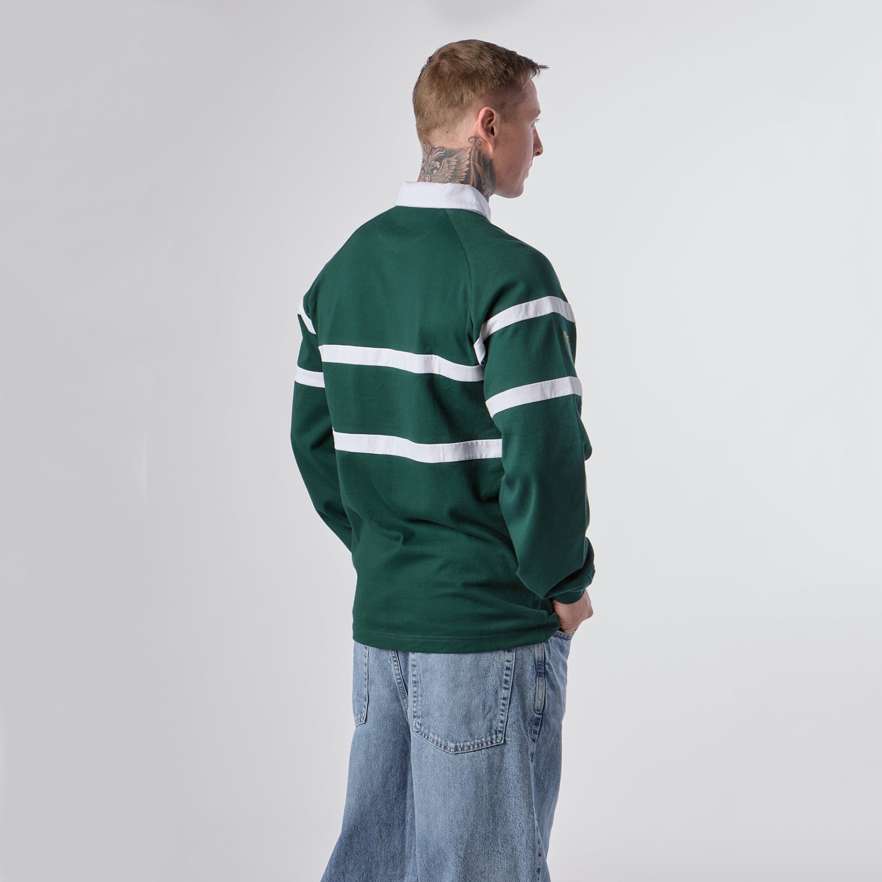 Guinness Green Traditional Rugby Jersey