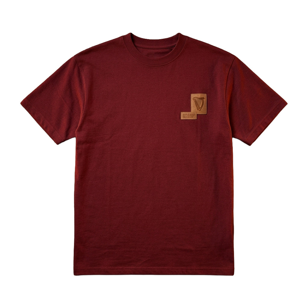 Guinness Cooperage Burnt Red Heavyweight Tee | Pre-Order