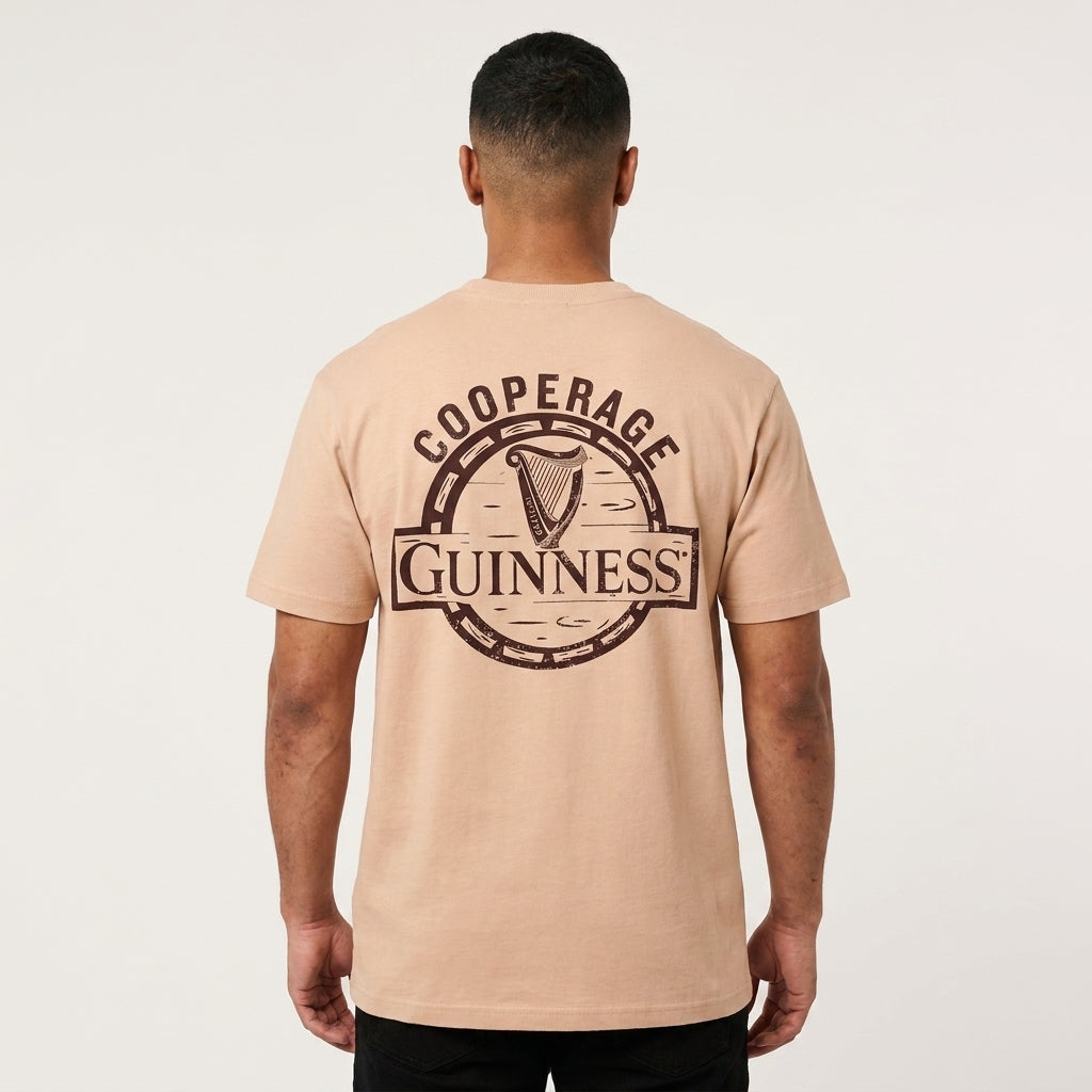 Guinness Cooperage Ivory Heavyweight Tee