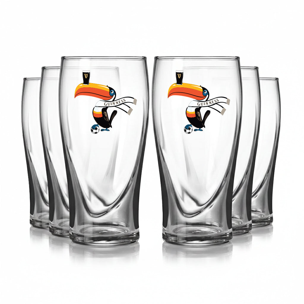 Guinness Soccer Glass – Special Edition (6 Pack)
