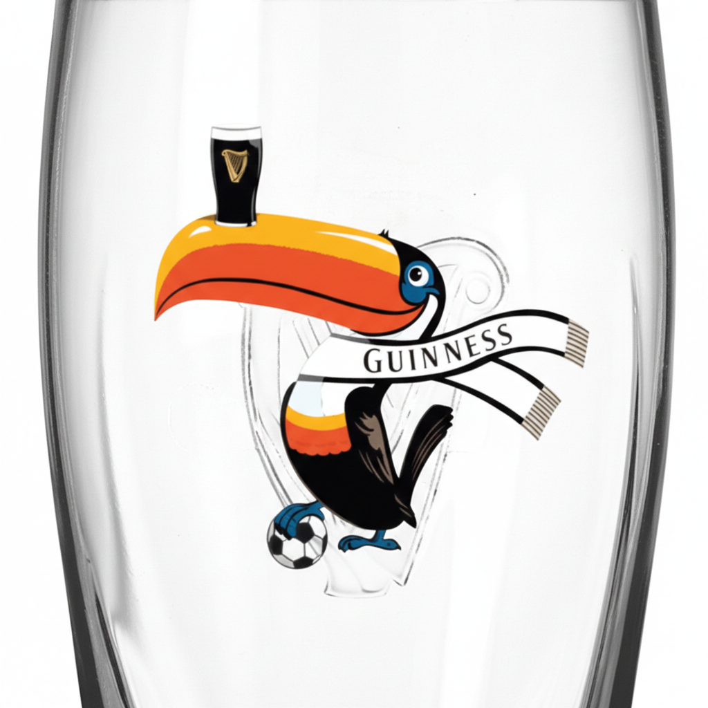Guinness Soccer Pint Glass – Special Edition