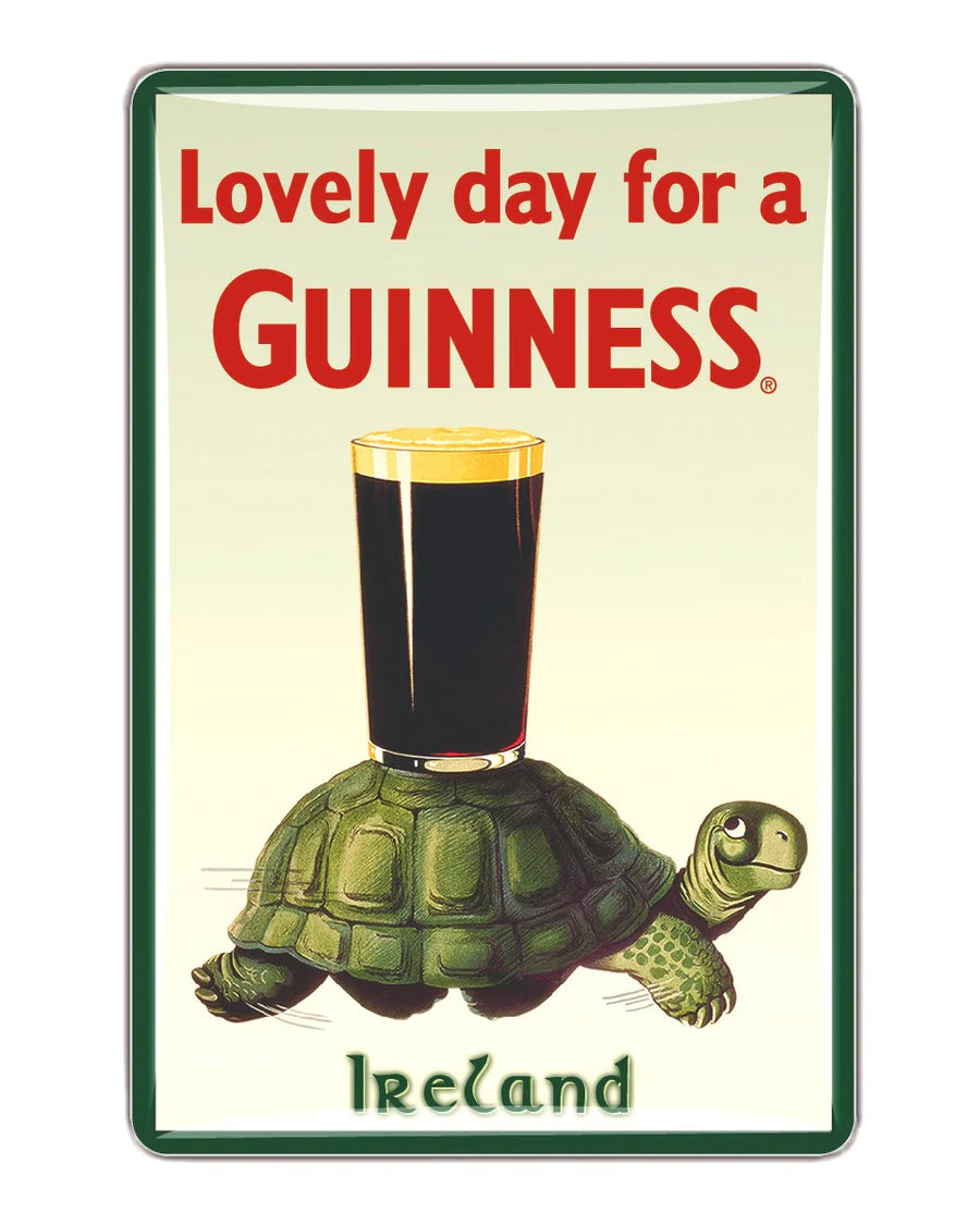 Guinness Metal Sign -  Tortoise