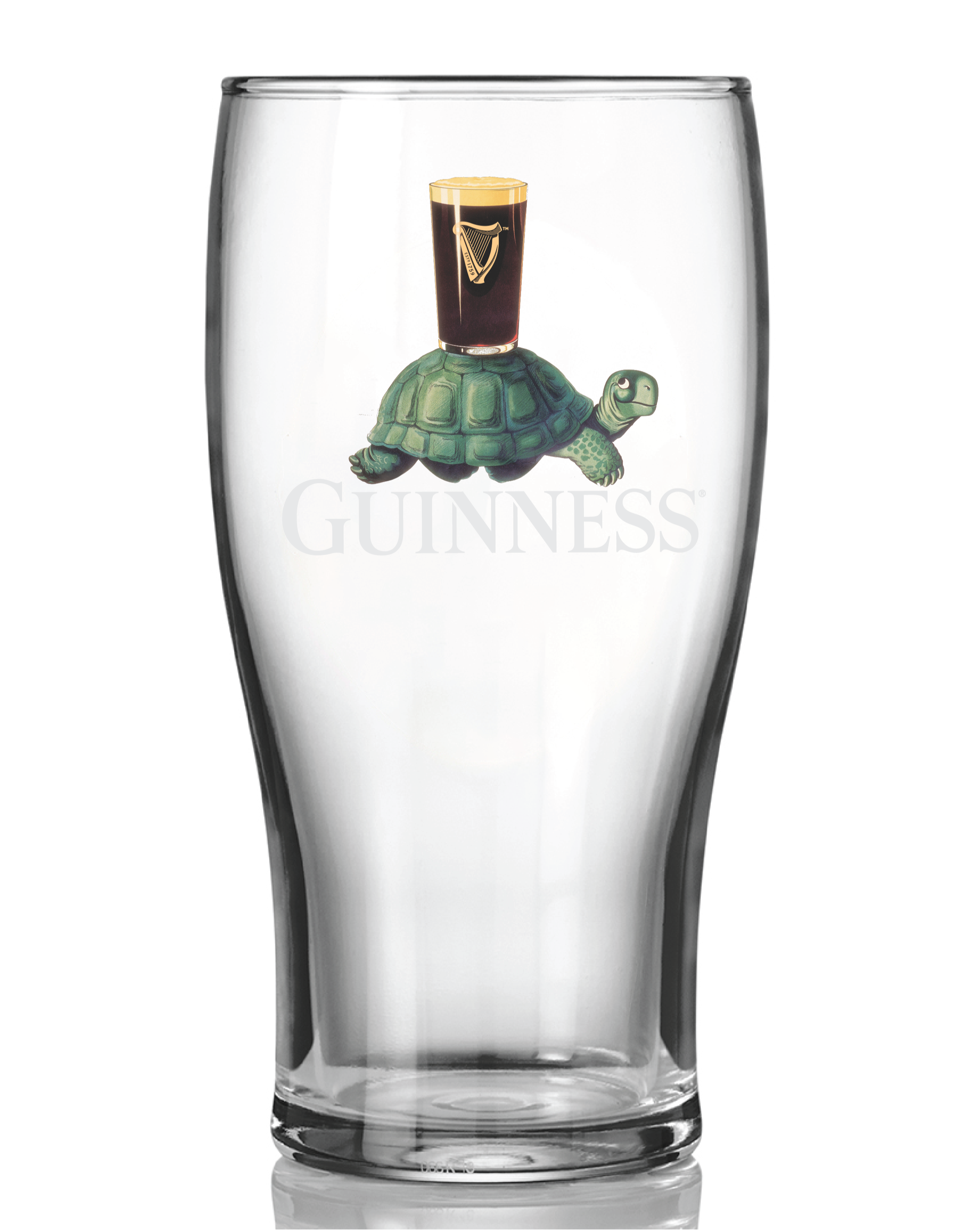 Guinness Gilroy Tortoise Pint Glass