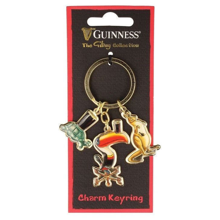 Guinness Gilroy Charm Keyring Toucan