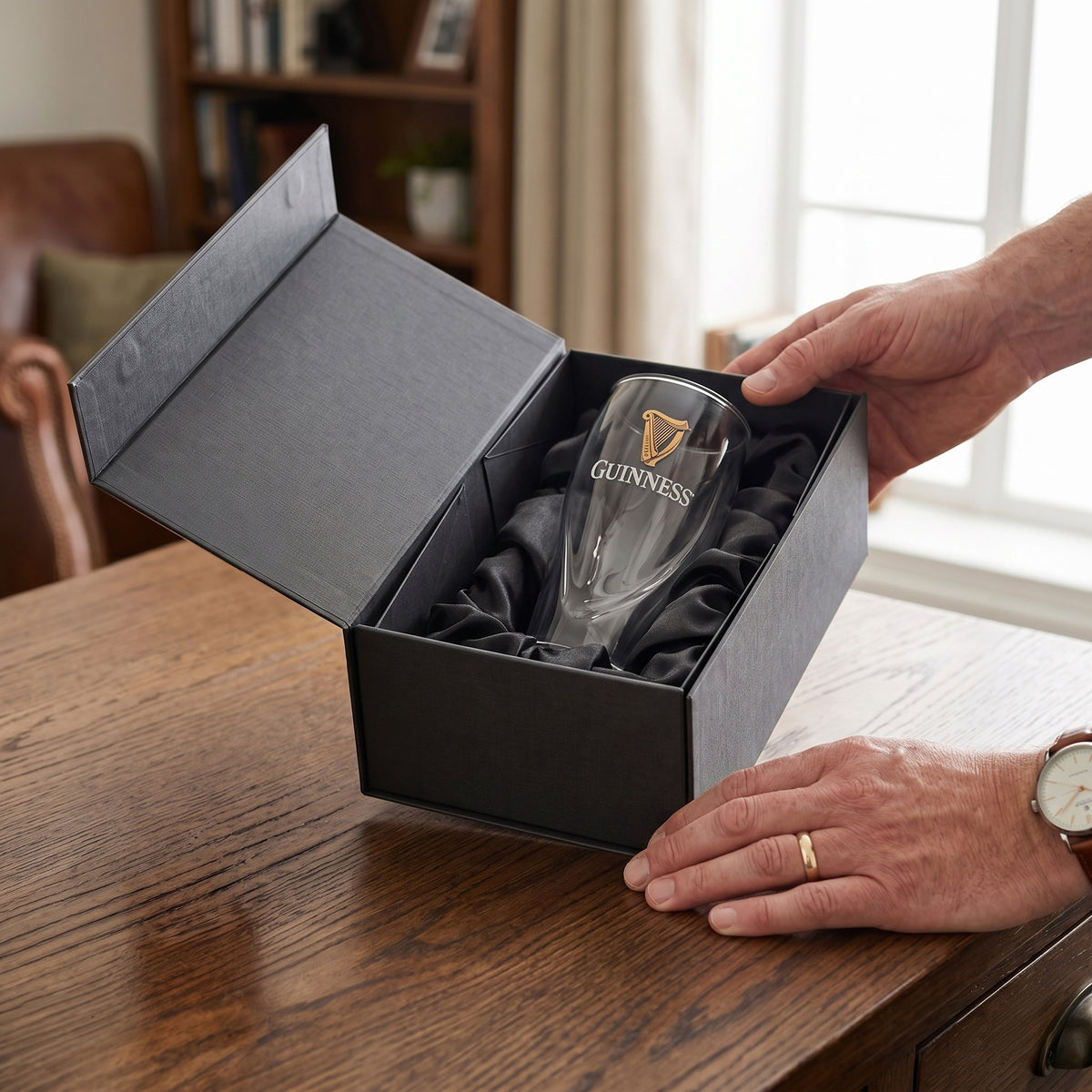 Guinness Pint Glass Luxury Gift Box