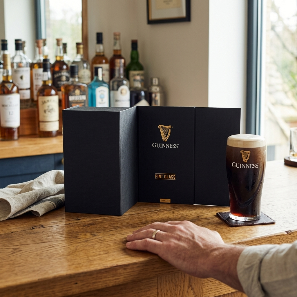 Guinness Pint Glass Luxury Gift Box