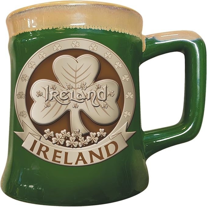 Pottery Mug Shamrock