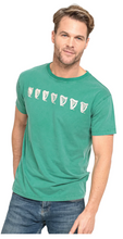 Load image into Gallery viewer, EVOLUTION HARP GREEN TEE
