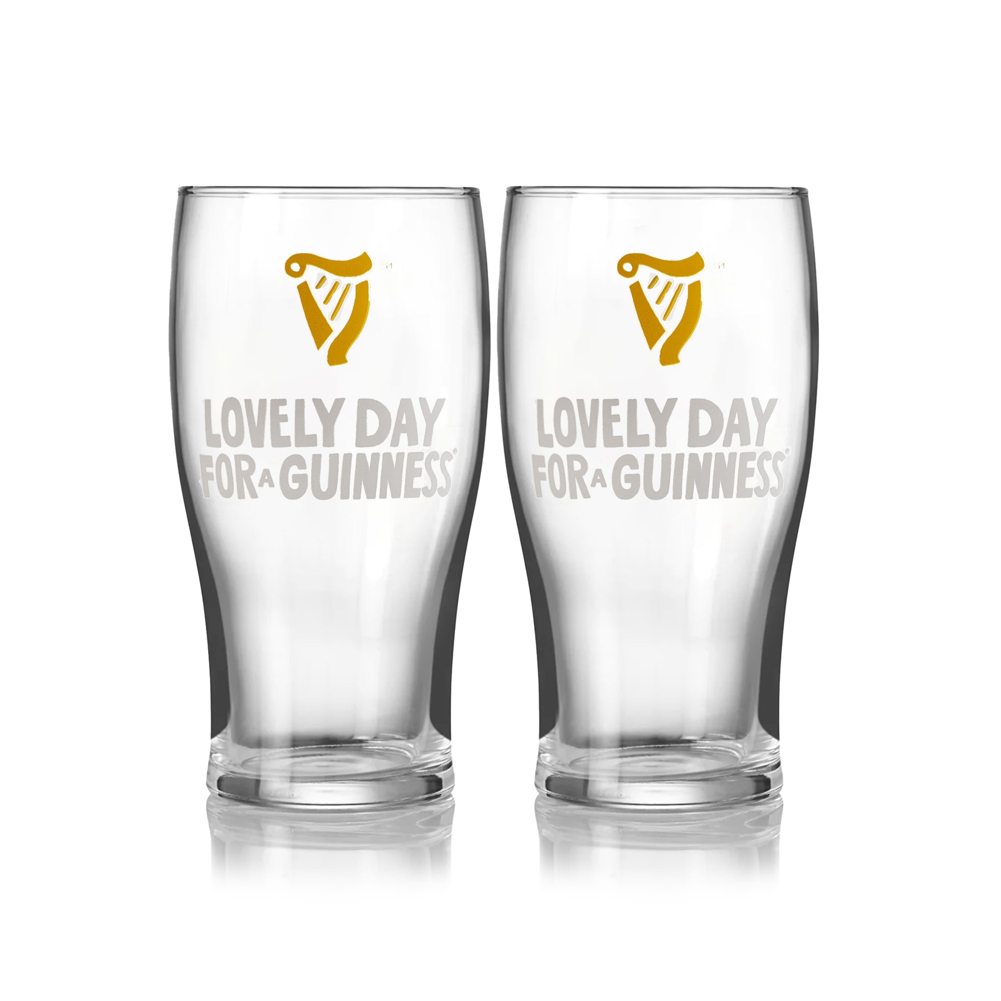 Guinness Summer Collection Lovely Day Pint Glass - 2 Pack