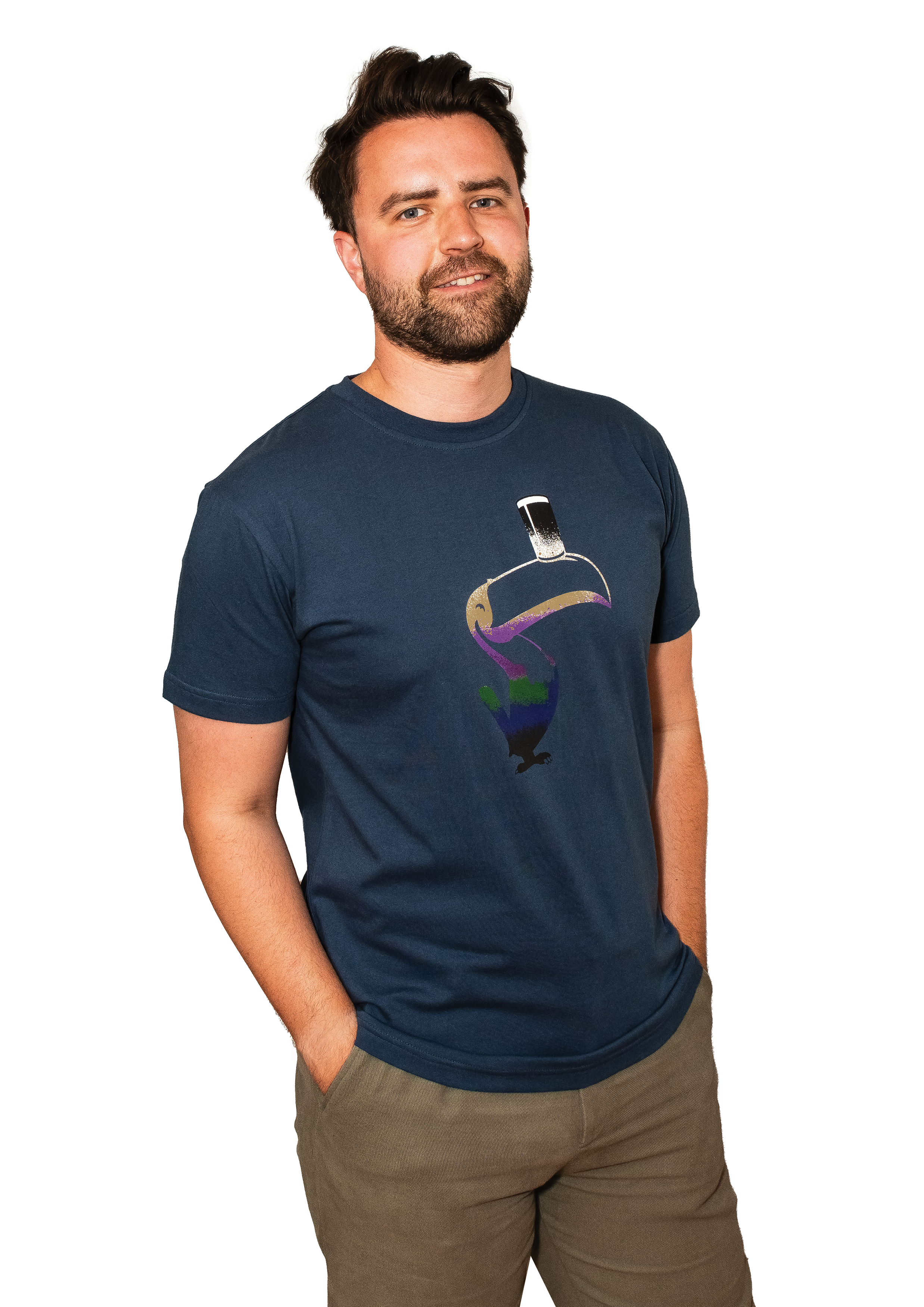 Guinness Liquid Toucan Tee - Blue