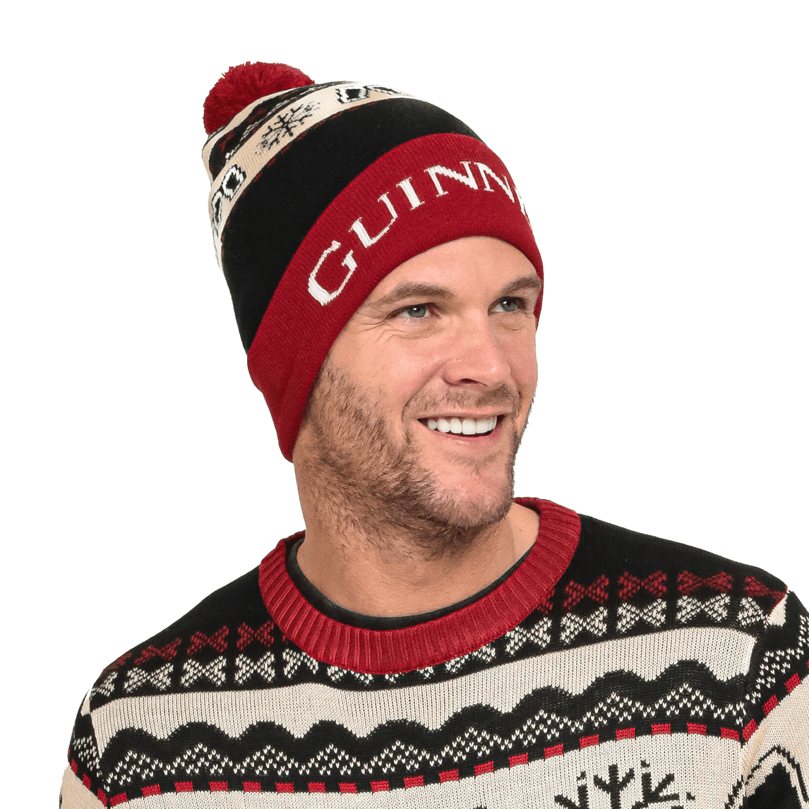 Guinness Christmas Beanie Hat