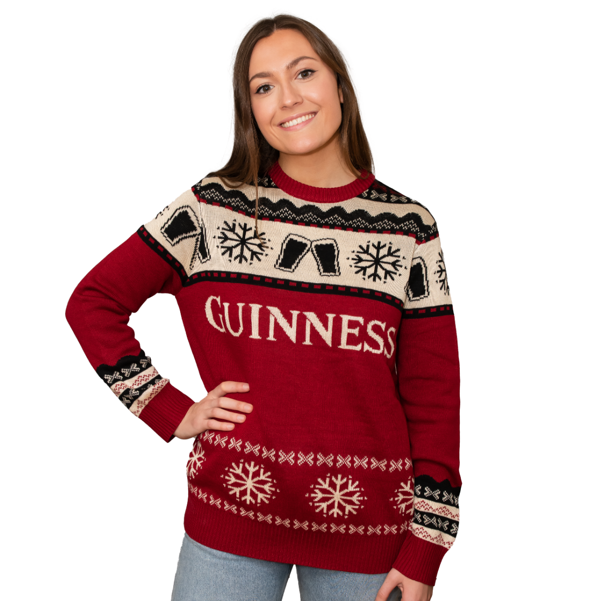 Official Guinness Pint Christmas Jumper