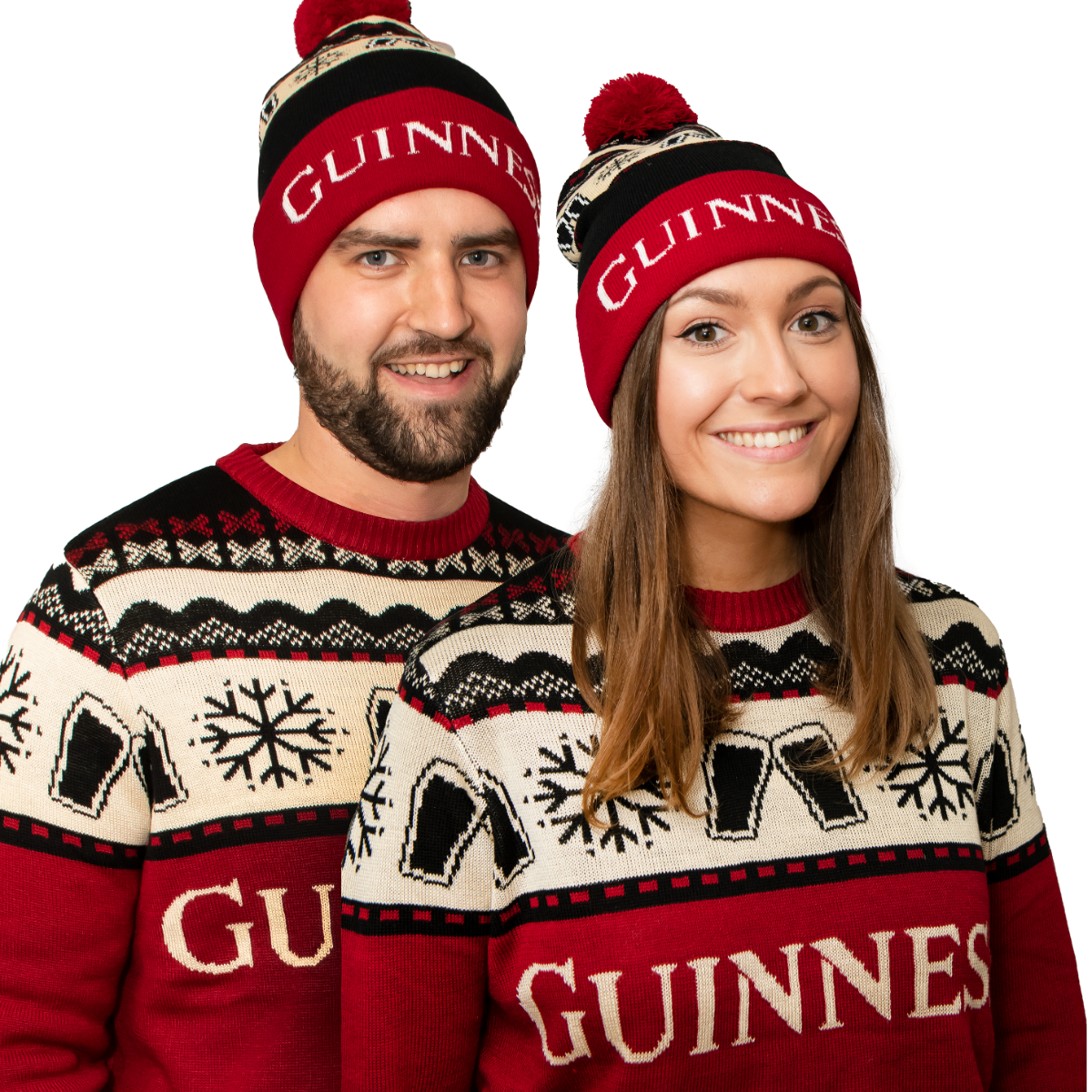 Guinness Christmas Beanie Hat