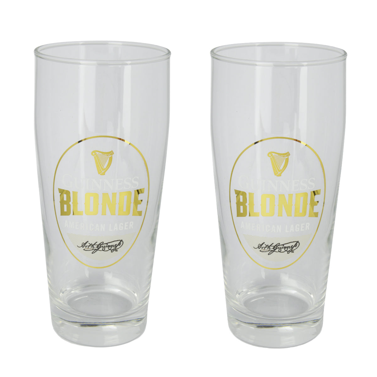 Guinness Blonde 20oz Pint Glass - 2 Pack
