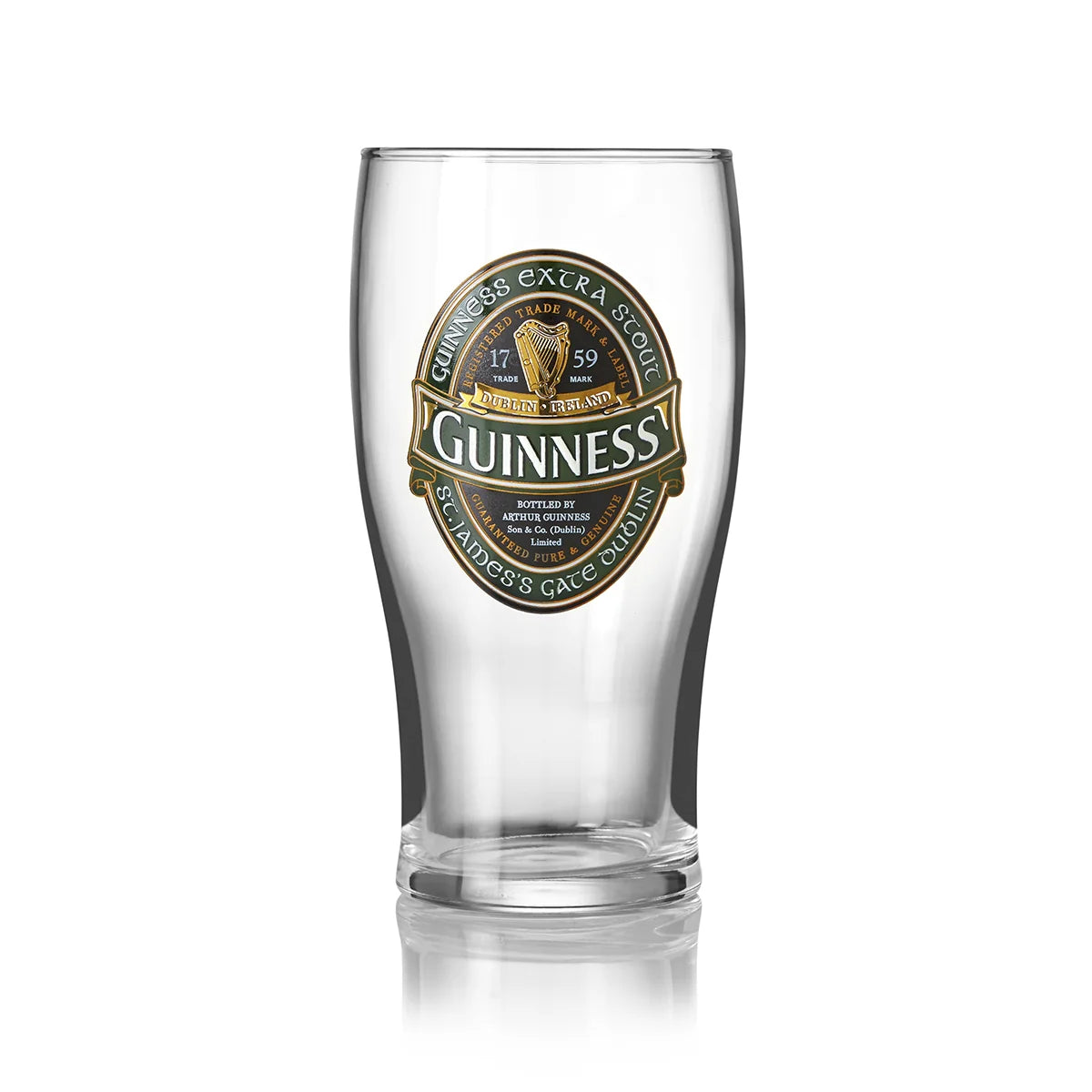 The Ultimate Guinness Pint Glass Gift Set (4-Pack)