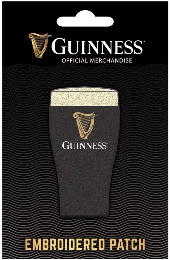 Guinness Embroidered Patch - Pint