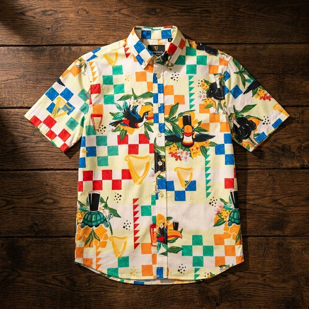 Guinness Toucan Beach Shirt