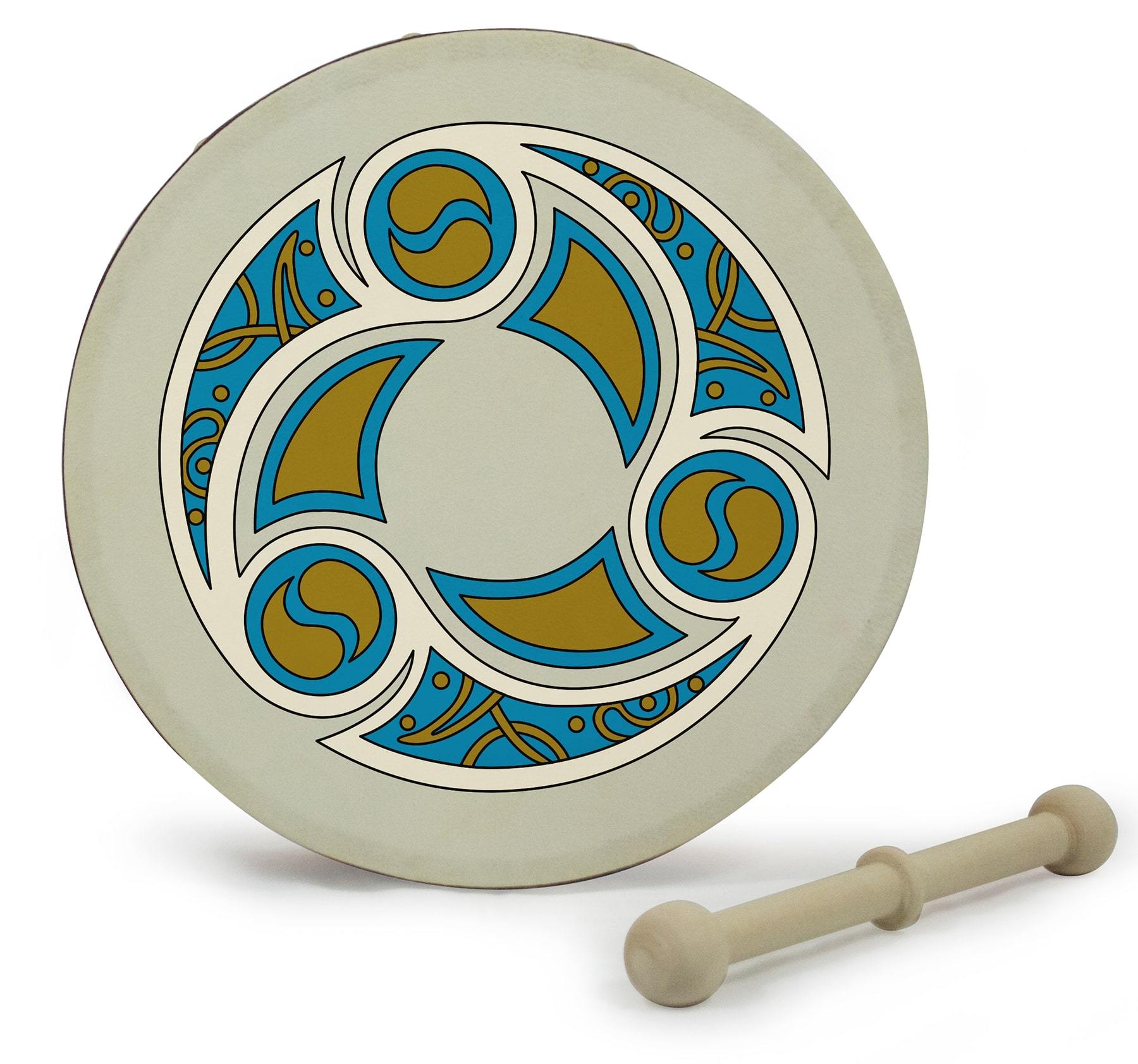 8'' Bodhran - Trinity Design