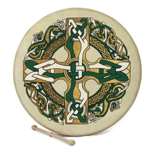 Load image into Gallery viewer, 18&#39;&#39; Bodhran - Celtic Cross
