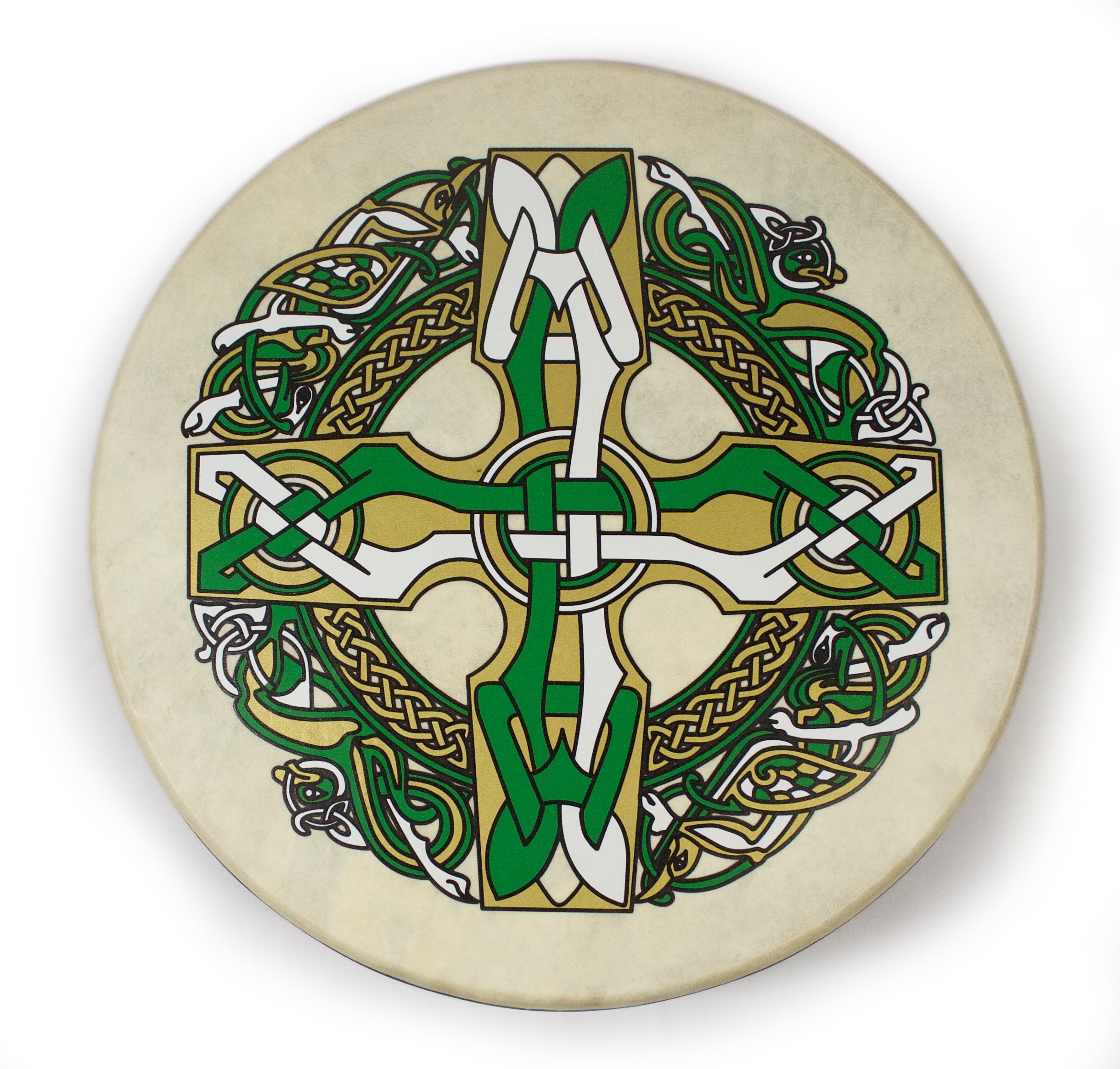 15'' Bodhran - Celtic Burn 2 Rim Design