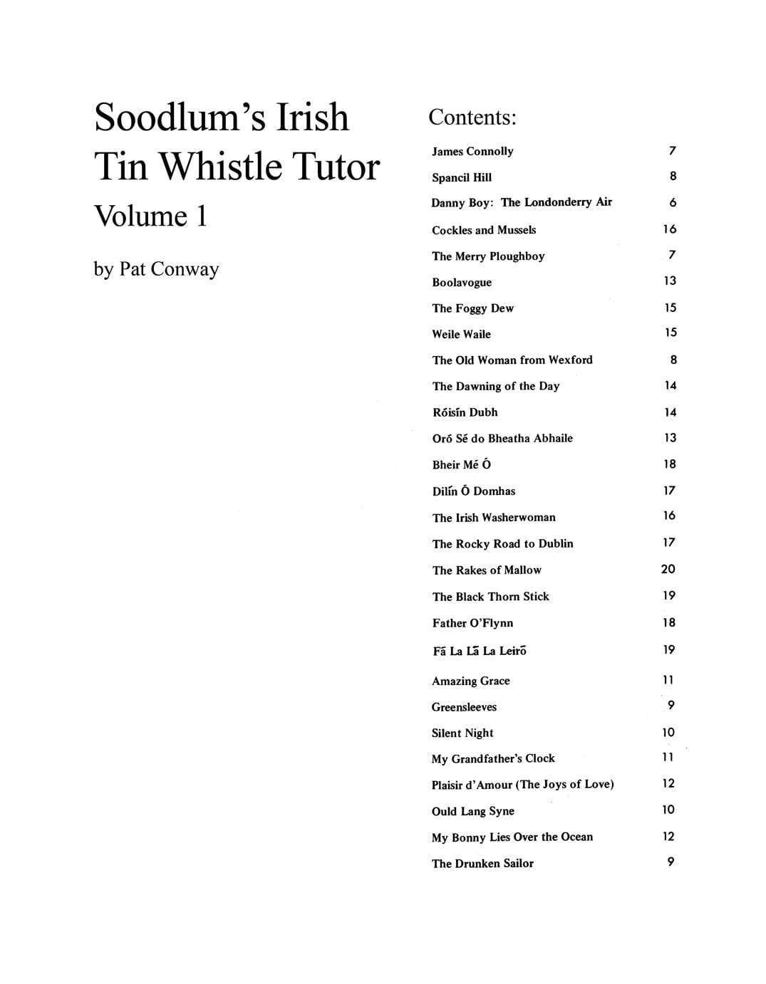 Soodlum's Irish Tin Whistle Tutor | Vol 1