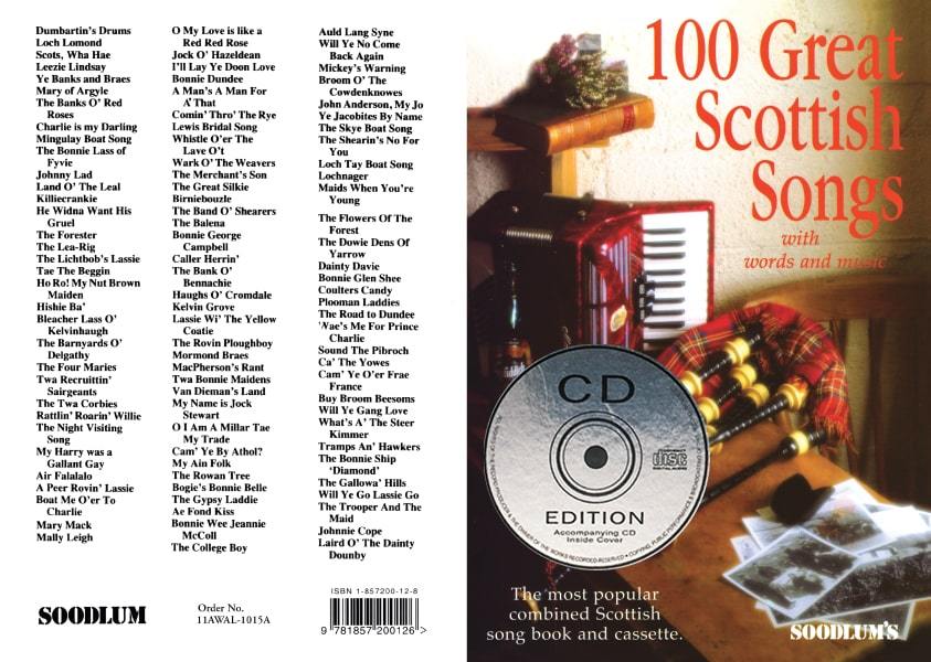 100 Great Scottish Songs | Book & CD Edition