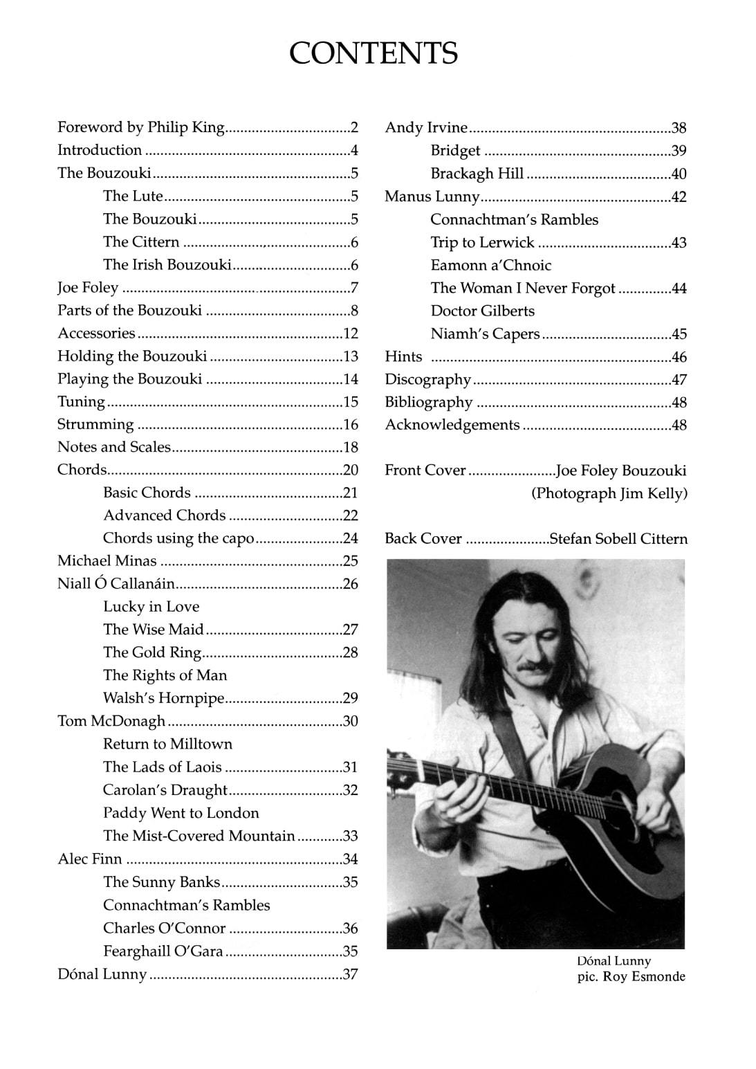 The Irish Bouzouki Tutor Book