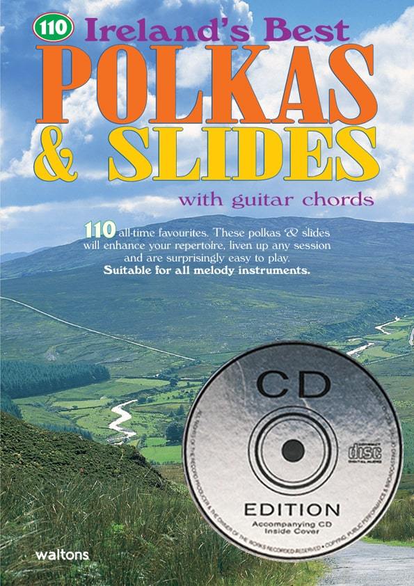 110 Irelands Polkas and Slides Book | CD Edition