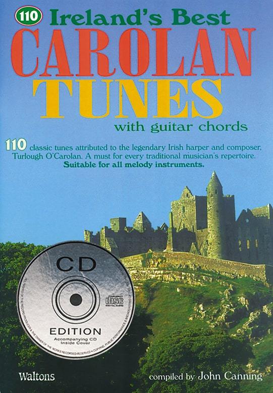 110 Ireland's Best Carolan Tunes Book & CD (Melody & Chords)