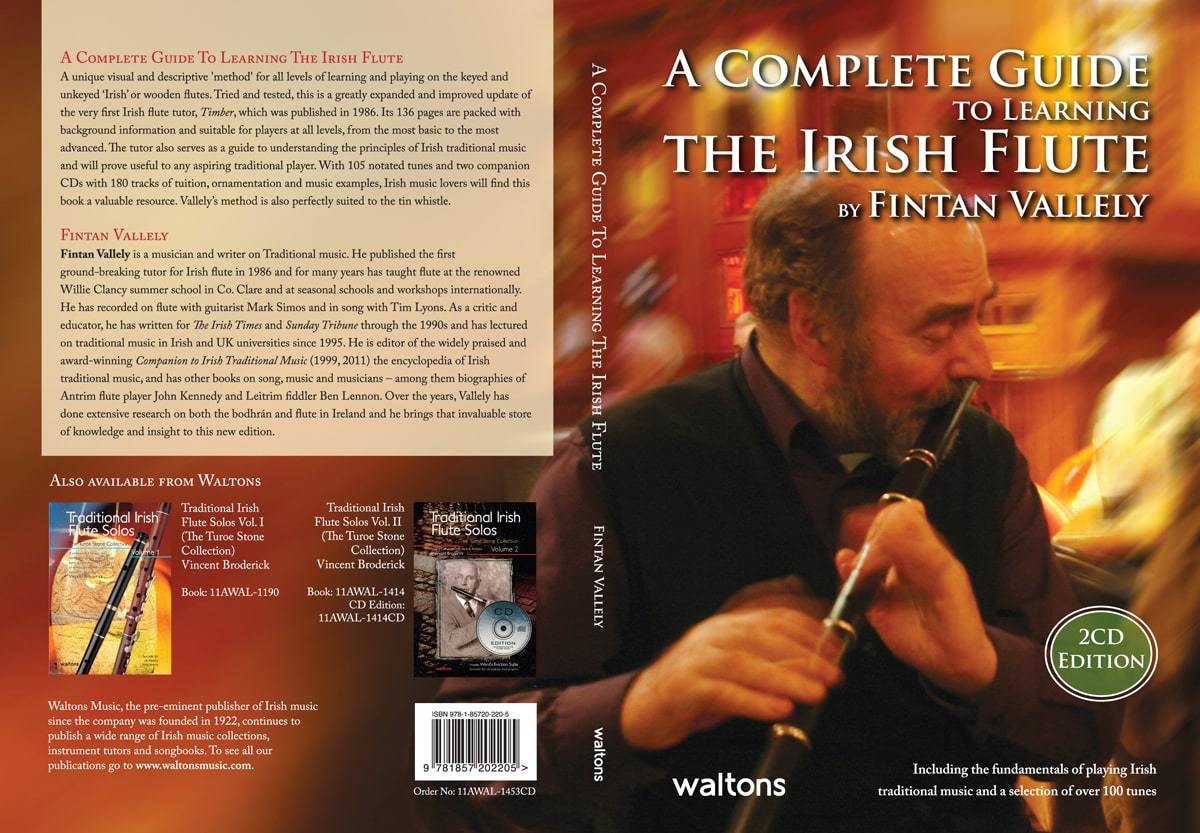 Irish Flute Tutor & CD by Fintan Vallely