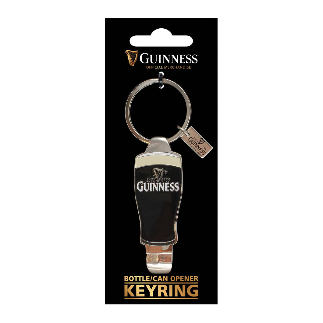 Pint Shape Bottle and Can Opener Keyring