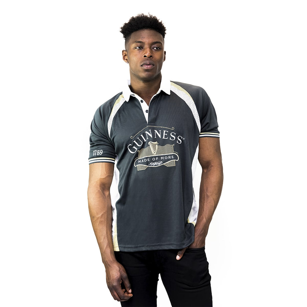 Black Made of More Rugby Jersey