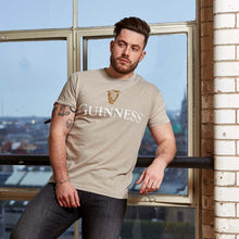 Load image into Gallery viewer, Guinness® Premium Trademark Label Beige T-Shirt

