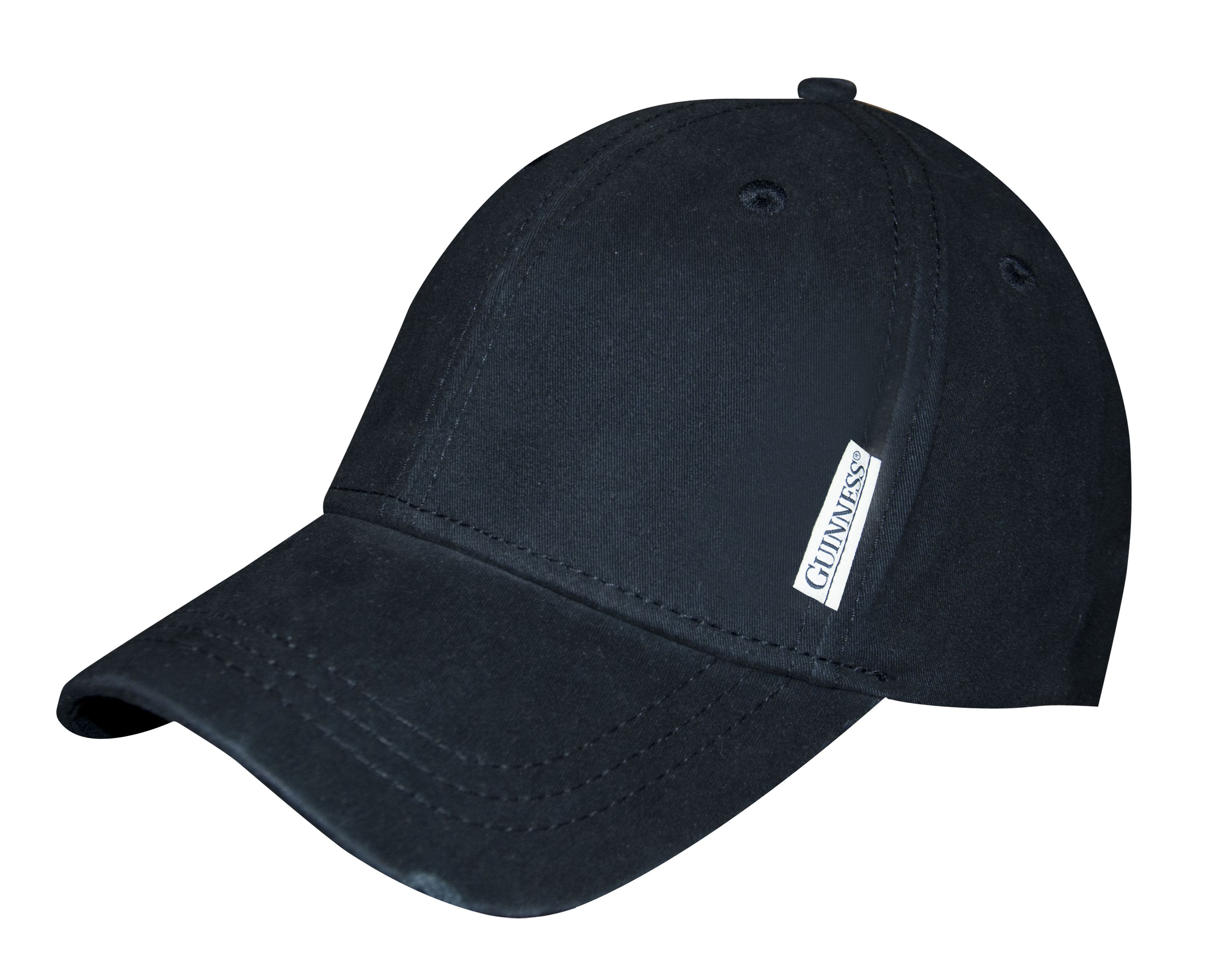 Classic Black Rear Logo Baseball Cap