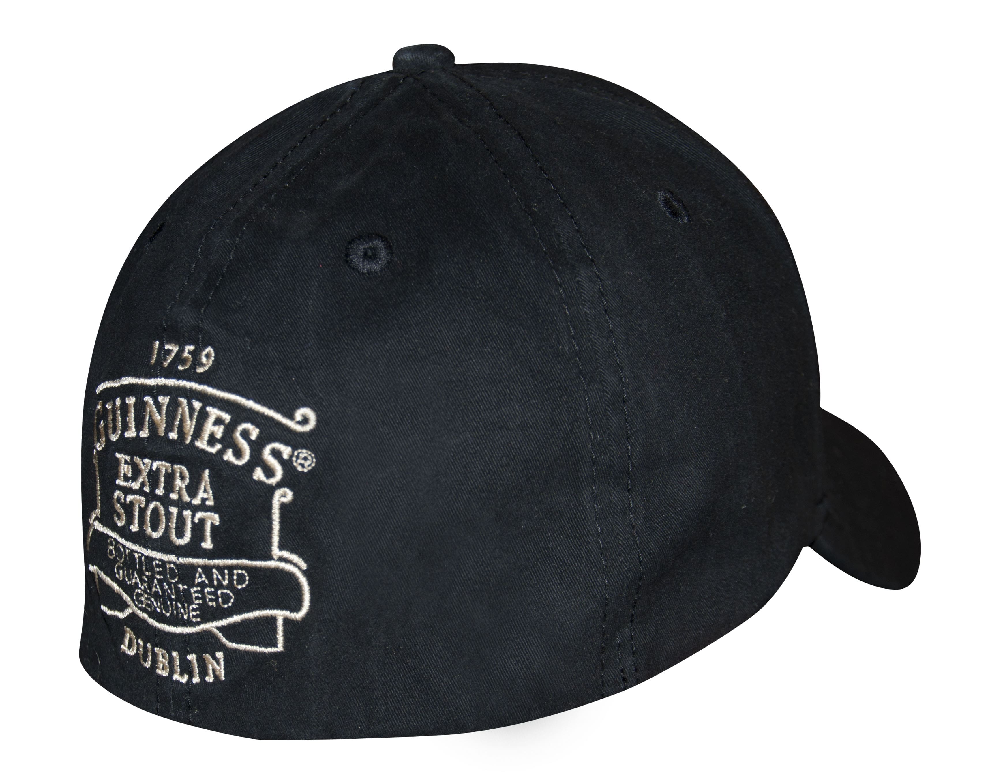 Classic Black Rear Logo Baseball Cap