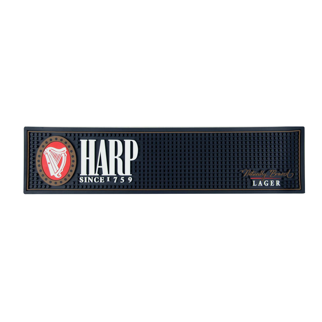 Harp Signature Label PVC Bar Mat