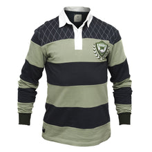 Load image into Gallery viewer, Green &amp; Navy Rugby Jersey
