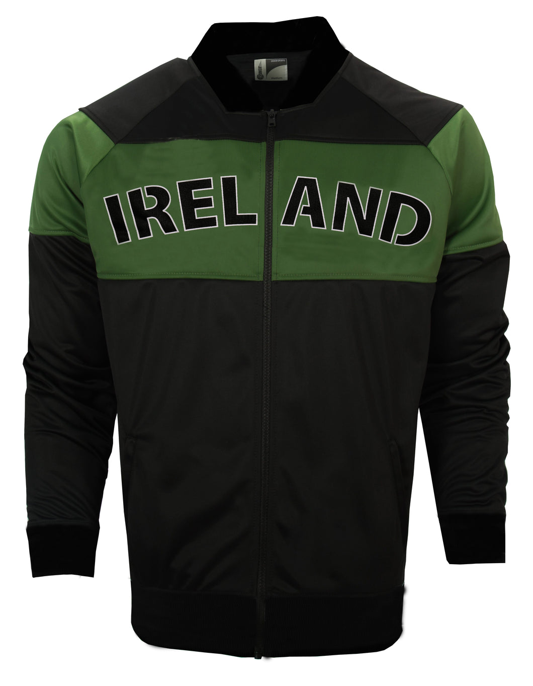 Ireland Green & Black Bomber Jacket
