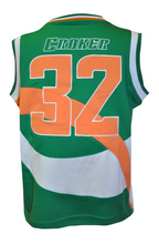 Load image into Gallery viewer, Kids Performance Tri Colour Basketball Top
