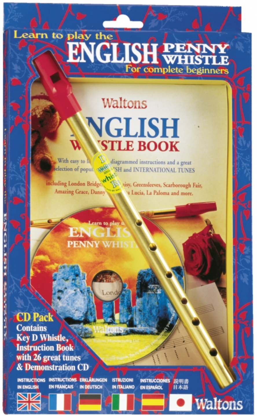 English Tin Whistle | CD Pack