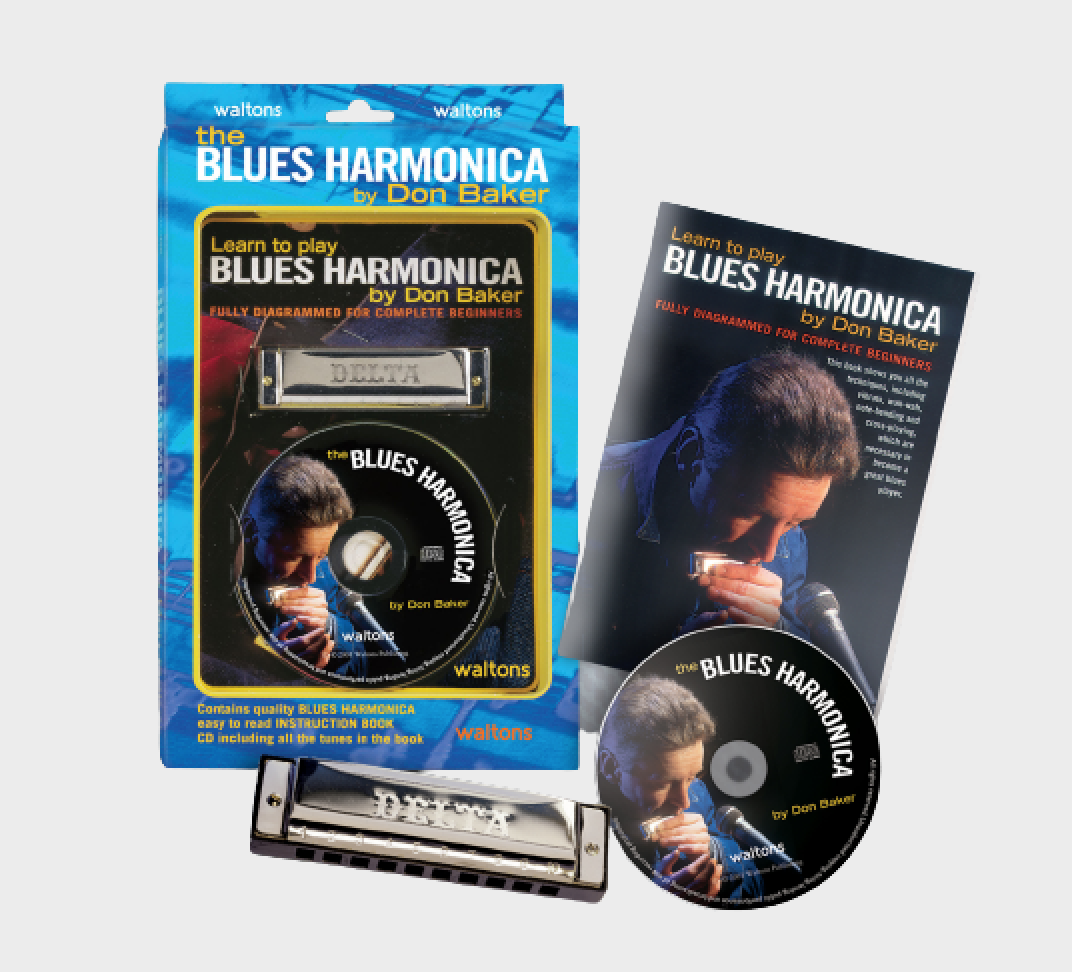 Blues Harmonica Pack by Don Baker