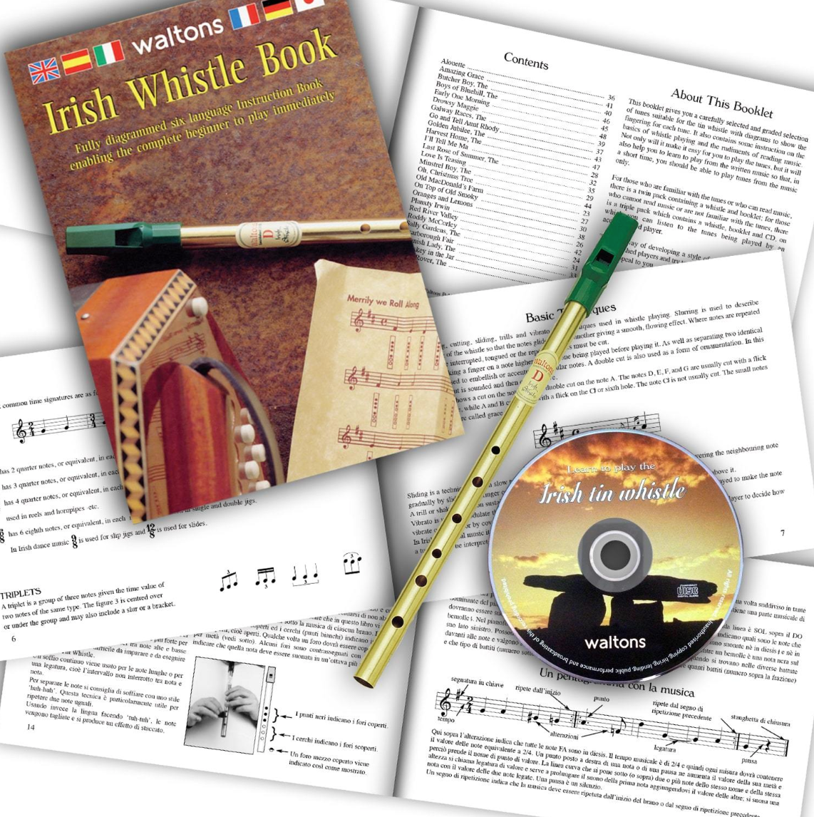 Irish Tin Whistle | CD Pack