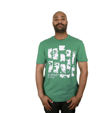 Load image into Gallery viewer, Green Cobblestone Print Tee
