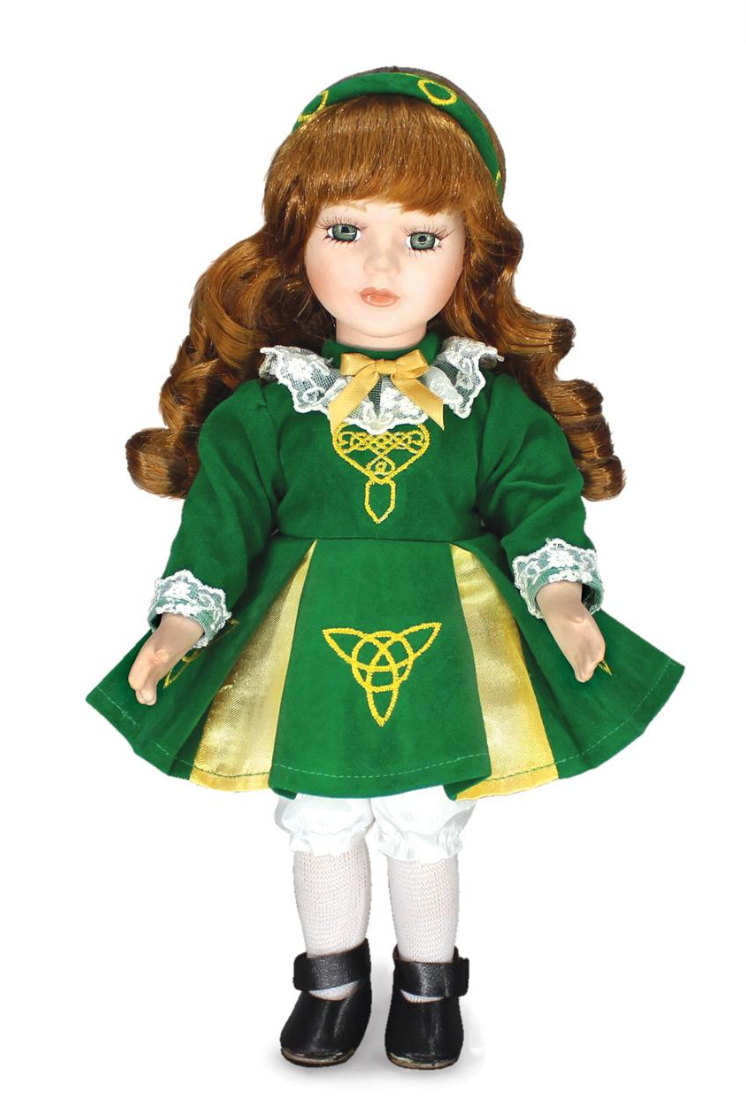 Niamh Porcelain Irish Dancer Doll