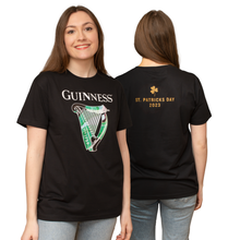 Load image into Gallery viewer, Guinness Limited Ed. St Patrick&#39;s 2023 Black T-Shirt
