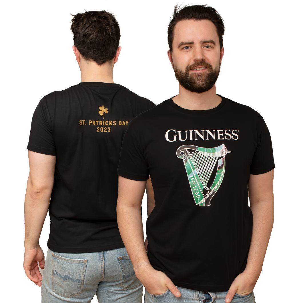 Guinness Limited Ed. St Patrick's 2023 Black T-Shirt