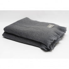 Load image into Gallery viewer, Mohair Throw - Slate Grey
