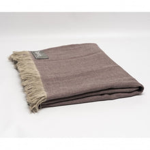 Load image into Gallery viewer, Linen Throw - Mauve
